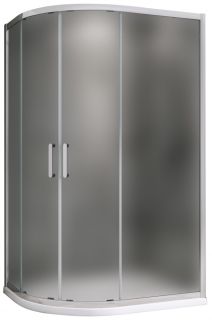 Душевой уголок ABBER Schwarzer Diamant AG01118M 110x80см хром